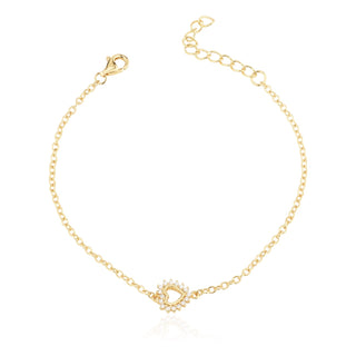Pulseira Link Coração