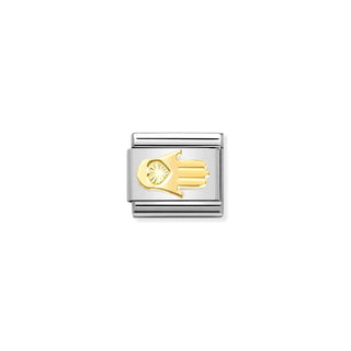 Link Composable Classic Ouro Mão Raiada