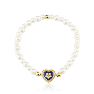 Pulseira Coração Caramujo
