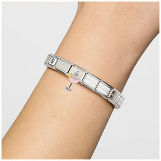 Link Composable Classic pendente Cocktail com zircónia
