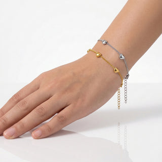 Pulseira Corações